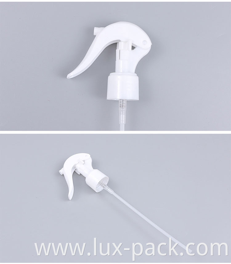 200ml Cute White ribbed fine mist sprayers - pump sprayer bottles nozzle pp plastic